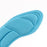 Crofta 2 Pairs Non-Slip Sponge Massage Insole with Heel Cushion Insert Unisex Blue