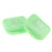 Crofta 2 Denture Storage Container Mouth Guard Case Orthodontic Retainer Box Green