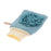 Crofta Women Men Exfoliating Bath Glove Shower Skin Care Scrubber Mitt Blue