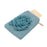 Crofta Women Men Exfoliating Bath Glove Shower Skin Care Scrubber Mitt Blue