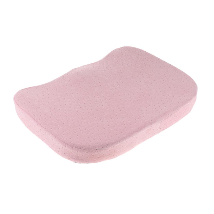 Crofta Comfort Memory Foam Chair Seat Cushion Pad Removable Zipper Cover Pink