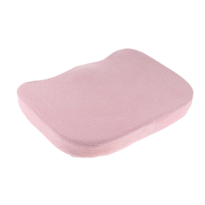 Crofta Comfort Memory Foam Chair Seat Cushion Pad Removable Zipper Cover Pink