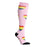 Crofta 1 Pair Running Sports Leg Support Sleeves Compression Socks Pink XL L