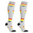 Crofta 1 Pair Running Sports Leg Support Sleeves Compression Socks Gray M S