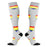 Crofta 1 Pair Running Sports Leg Support Sleeves Compression Socks Gray M S