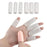 Crofta 10pcs Silicone Gel Toe Finger Caps Covers Sleeves Tubes Skin Color