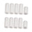 Crofta 10pcs Silicone Gel Toe Finger Caps Covers Sleeves Tubes Skin Color