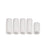 Crofta 10pcs Silicone Gel Toe Finger Caps Covers Sleeves Tubes Skin Color