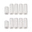 Crofta 10pcs Silicone Gel Toe Finger Caps Covers Sleeves Tubes Skin Color