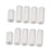 Crofta 10pcs Silicone Gel Toe Finger Caps Covers Sleeves Tubes Skin Color