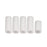 Crofta 10pcs Silicone Gel Toe Finger Caps Covers Sleeves Tubes White and Skin Color