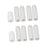 Crofta 10Pcs Thumb Protectors Splint Gel Finger Sleeves Caps Cover Tube White