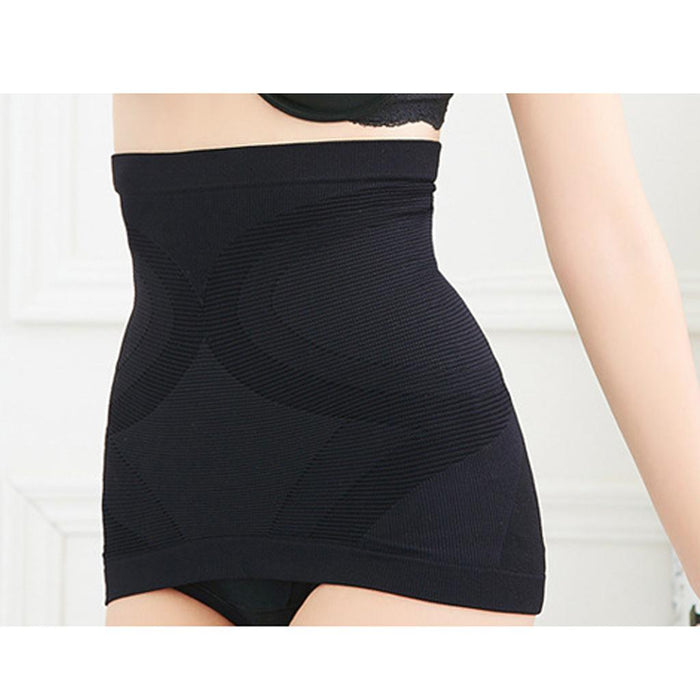 Crofta Women Seamless Firm Control Shapewear Open Bust Bodysuit Body Shaper Black