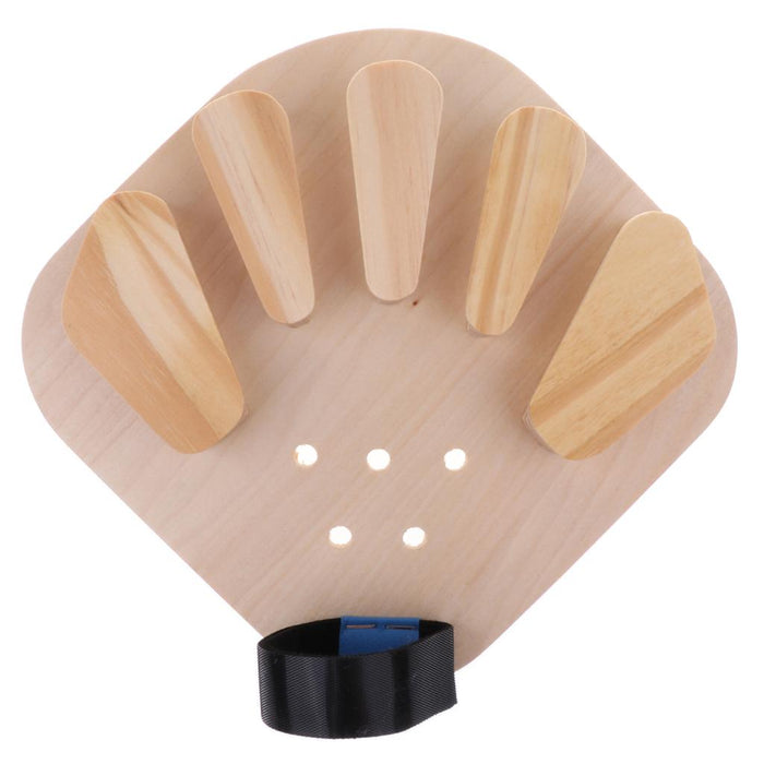 Crofta Wooden Finger Separator Splint Separate Finger Board for Men Women Older M