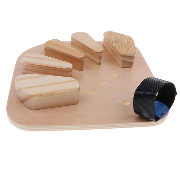 Crofta Wooden Finger Separator Splint Separate Finger Board for Men Women Older L