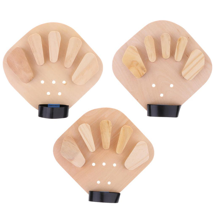 Crofta Wooden Finger Training Board Stroke Hemiplegia Finger Orthotic Fingerboard S