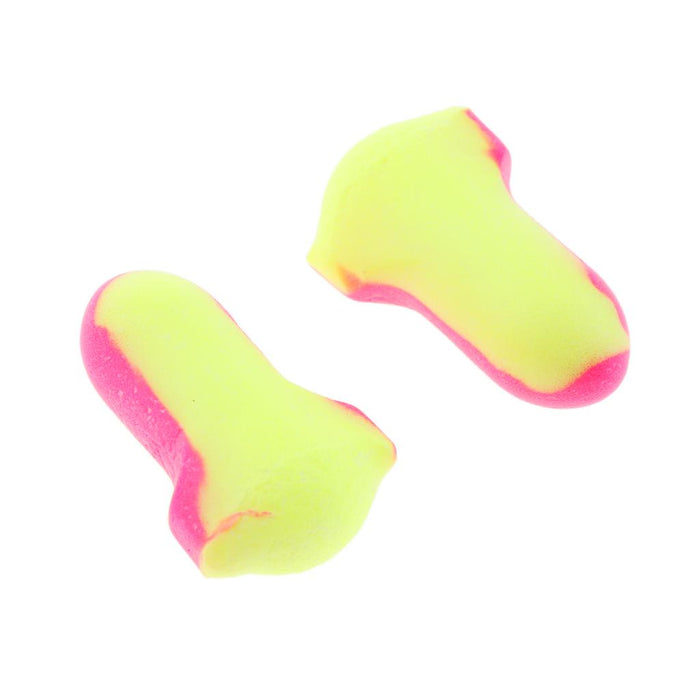 Crofta 10 Pairs Soft Foam Ear Plugs Tapered Travel Sleep Noise Prevention Yellow