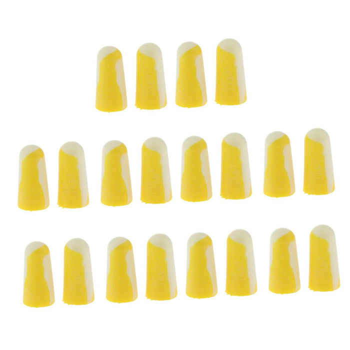 Crofta 10Pairs Adults Foam Working Study Ear Plug Noise Reduction Sleeping Earplugs