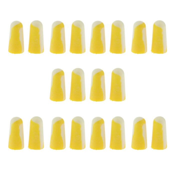 Crofta 10Pairs Adults Foam Working Study Ear Plug Noise Reduction Sleeping Earplugs