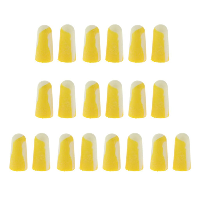 Crofta 10Pairs Adults Foam Working Study Ear Plug Noise Reduction Sleeping Earplugs