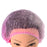 Crofta 100 Disposable Non Woven Hair Net Cap Hairnet Dust Proof Head Cover Hat Pink