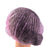 Crofta 100 Disposable Non Woven Hair Net Cap Hairnet Dust Proof Head Cover Hat Pink