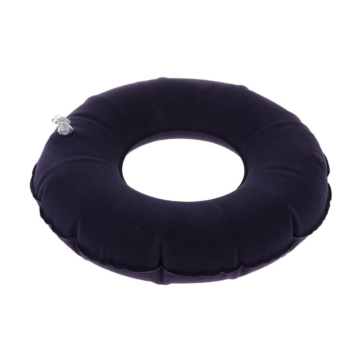 Crofta Inflatable Donut Cushion Bedsore Hemorrhoid Pain Relief with Inflator 250mm