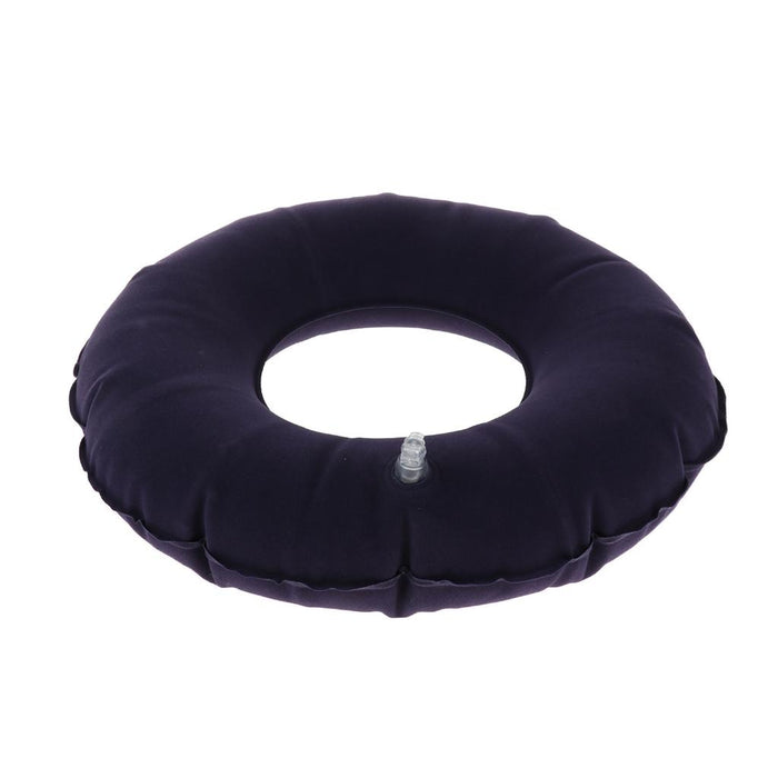 Crofta Inflatable Donut Cushion Bedsore Hemorrhoid Pain Relief with Inflator 250mm