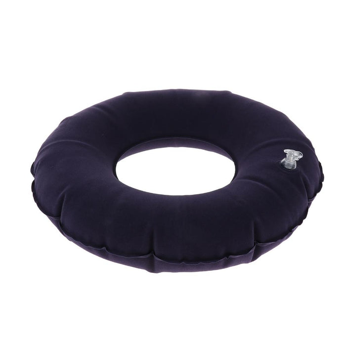 Crofta Inflatable Donut Cushion Bedsore Hemorrhoid Pain Relief with Inflator 300mm