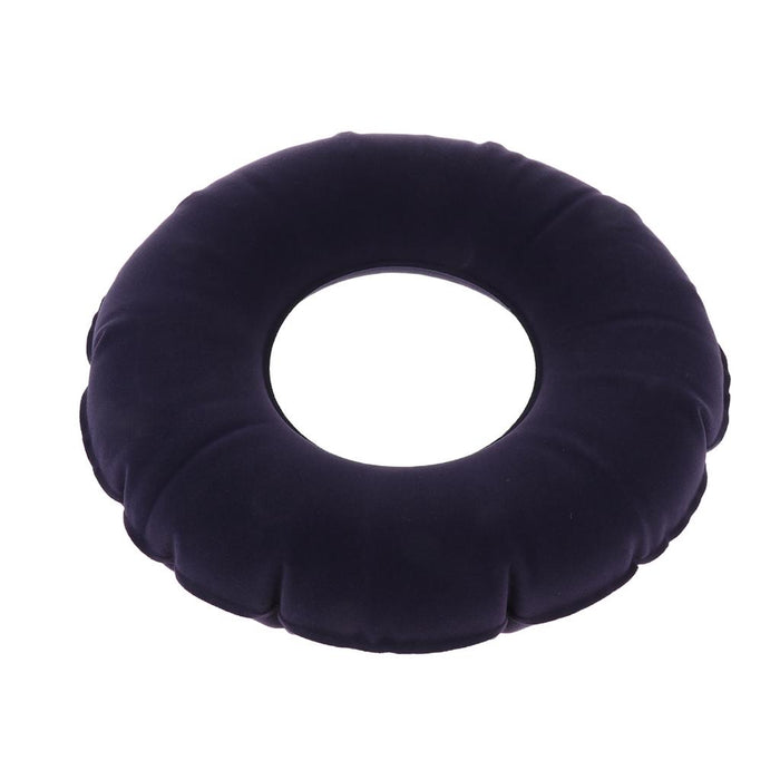 Crofta Inflatable Donut Cushion Bedsore Hemorrhoid Pain Relief with Inflator 450mm