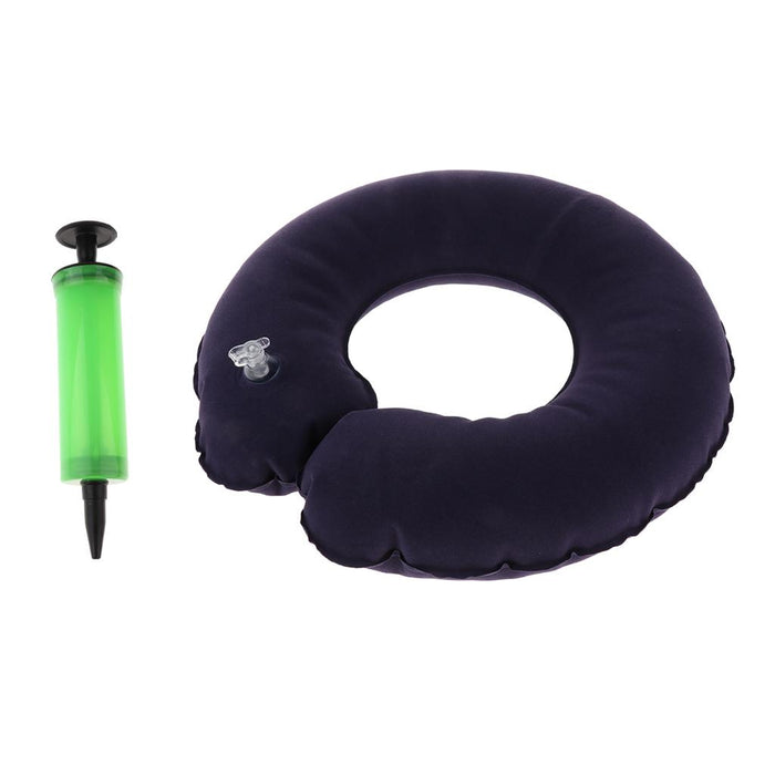 Crofta Inflatable Cushion for Tailbone Hemorrhoid Bed Sores 7cm Inner Diameter