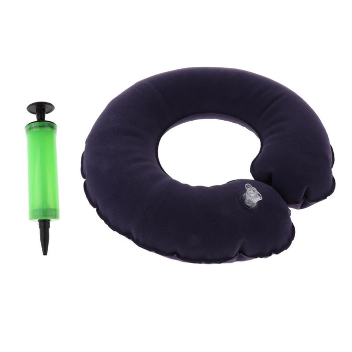 Crofta Inflatable Cushion for Tailbone Hemorrhoid Bed Sores 11cm Inner Diameter