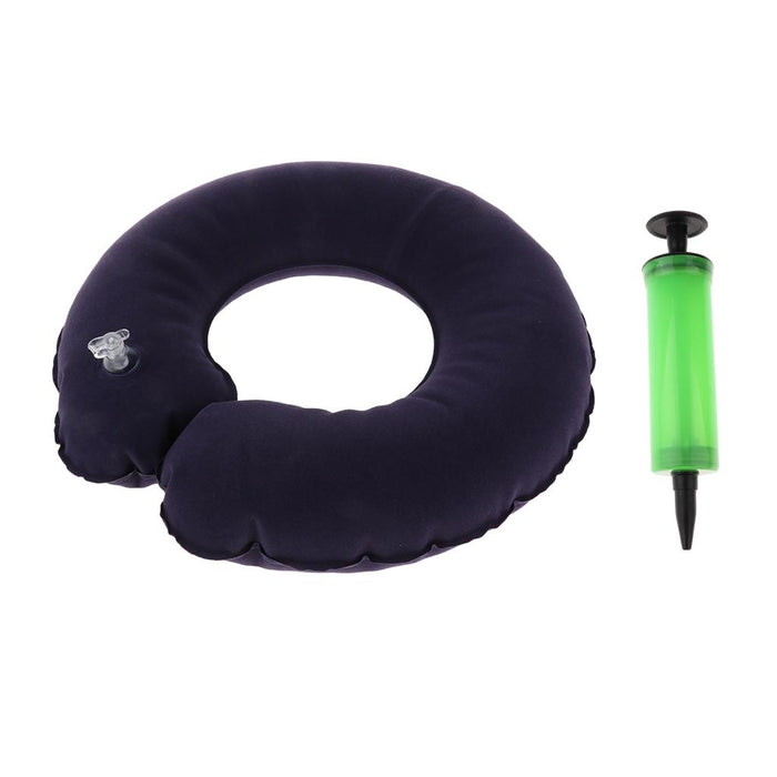 Crofta Inflatable Cushion for Tailbone Hemorrhoid Bed Sores 15cm Inner Diameter