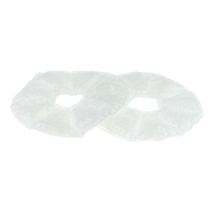 Crofta 2 Pieces Big Round Thermal Gel Pads for Nursing Mothers Suitable White