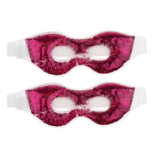 Crofta 2 Pieces Gel Eye Mask Cold Pack for Reduces Dry Puffy Relieves Dark Circles