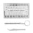 1 Box Eyeglass Sun Glasses Screw Nut Nose Pad Screwdriver Repair Tool Assorted Kit