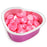 Crofta 10 Round&Heart Shaped Aluminum Foil Hair Removal Wax Bean Melting Small Bowl