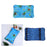 Crofta Ice Water Pillow Summer Cooling Cushion Mat for Home Car Office Dark Blue