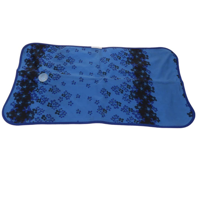 Crofta Ice Water Pillow Summer Cooling Cushion Mat for Home Car Office Dark Blue