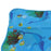 Crofta Ice Water Pillow Summer Cooling Cushion Mat for Home Car Office Light Blue