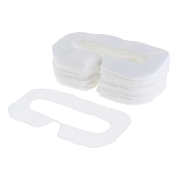 Crofta 100x Non-woven Universal VR Disposable Sanitary Eye Facial Mask No Straps