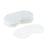 Crofta 100Pcs Universal Hygiene Eye Face Mask For Eye Massager White With Straps