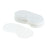 Crofta 100Pcs Universal Hygiene Eye Face Mask For Eye Massager White With Straps