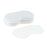 Crofta 100Pcs Universal Hygiene Eye Face Mask For Eye Massager White With Straps