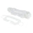 Crofta 100pcs White Non-woven Universal VR Disposable Sanitary Eye Facial Mask 02