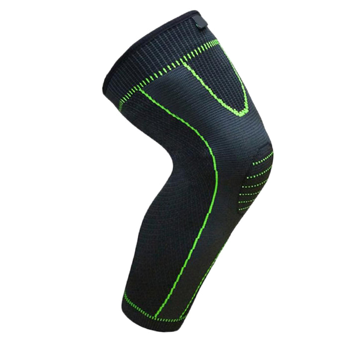 Crofta 1Pcs Sports Long Sleeve Leg Support Socks Compression Brace for Men Women M