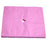 Crofta 100 Pcs Disposable Non Woven Face Rest Cradle Covers With Cross Cut Pink