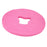 Crofta 100Pcs Nonwoven Disposable Massage Face Cushion Headrest Cradle Cover Pink