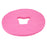 Crofta 100Pcs Nonwoven Disposable Massage Face Cushion Headrest Cradle Cover Pink