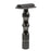 Crofta Zin Alloy Men Double Edge Safety Shaving Razor Beard Grooming Tool Black